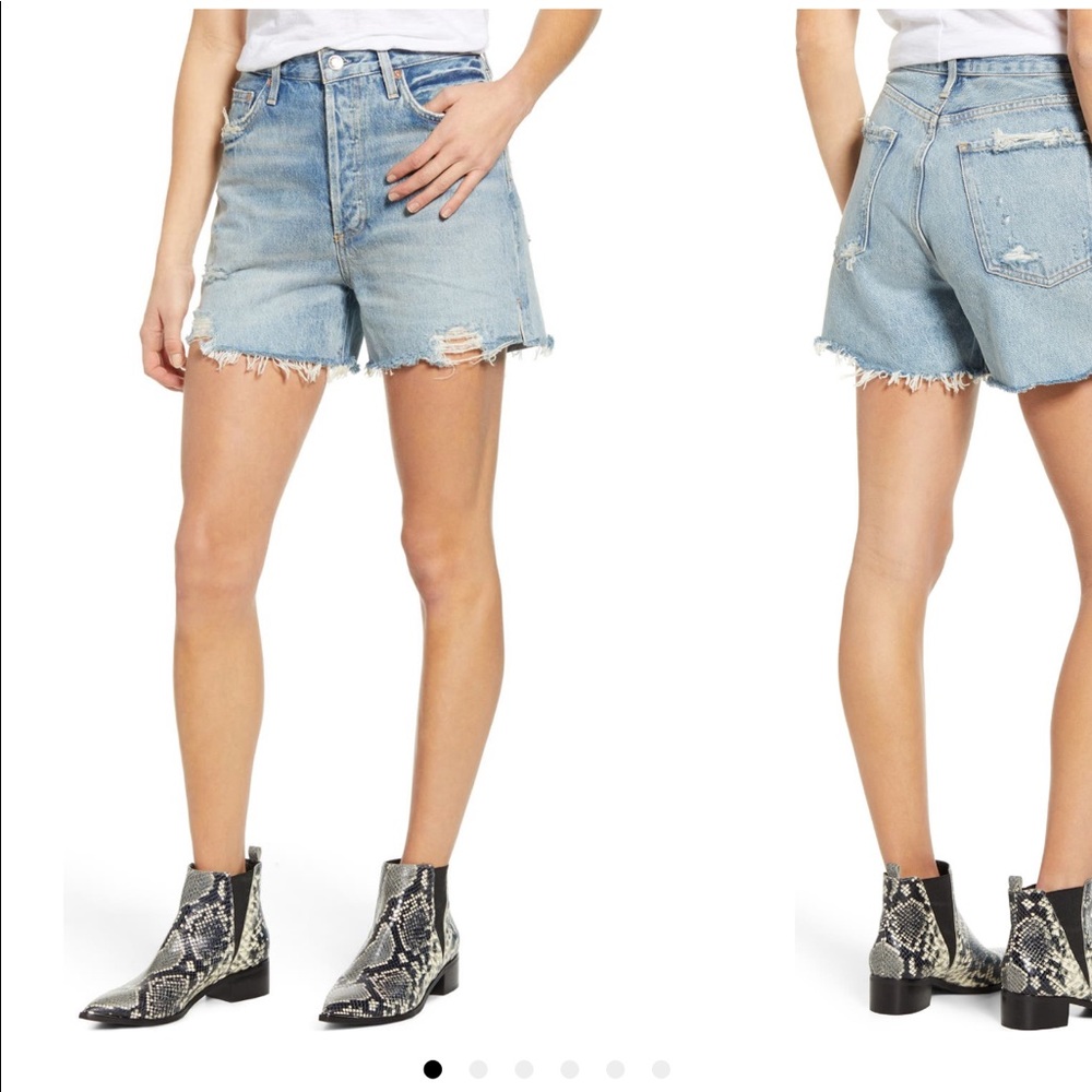 Agolde Dee High Rise Short - Ricochet - Size 24